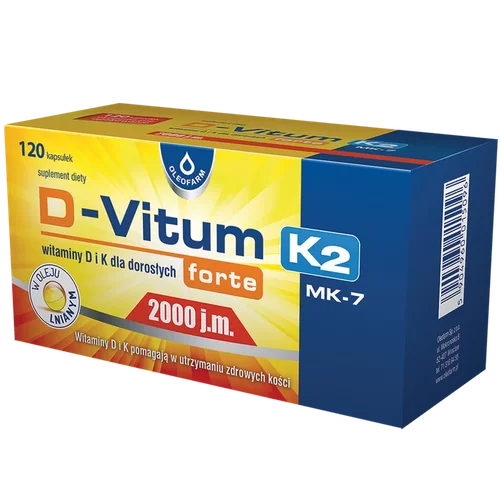 D-Vitum forte 2000 j.m. K2 MK-7